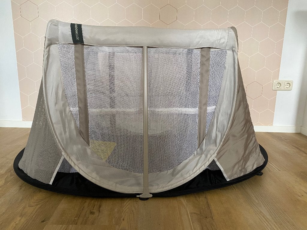 Aeromoov reisbed, Ophalen, Zo goed als nieuw, Minder dan 140 cm, 70 tot 85 cm