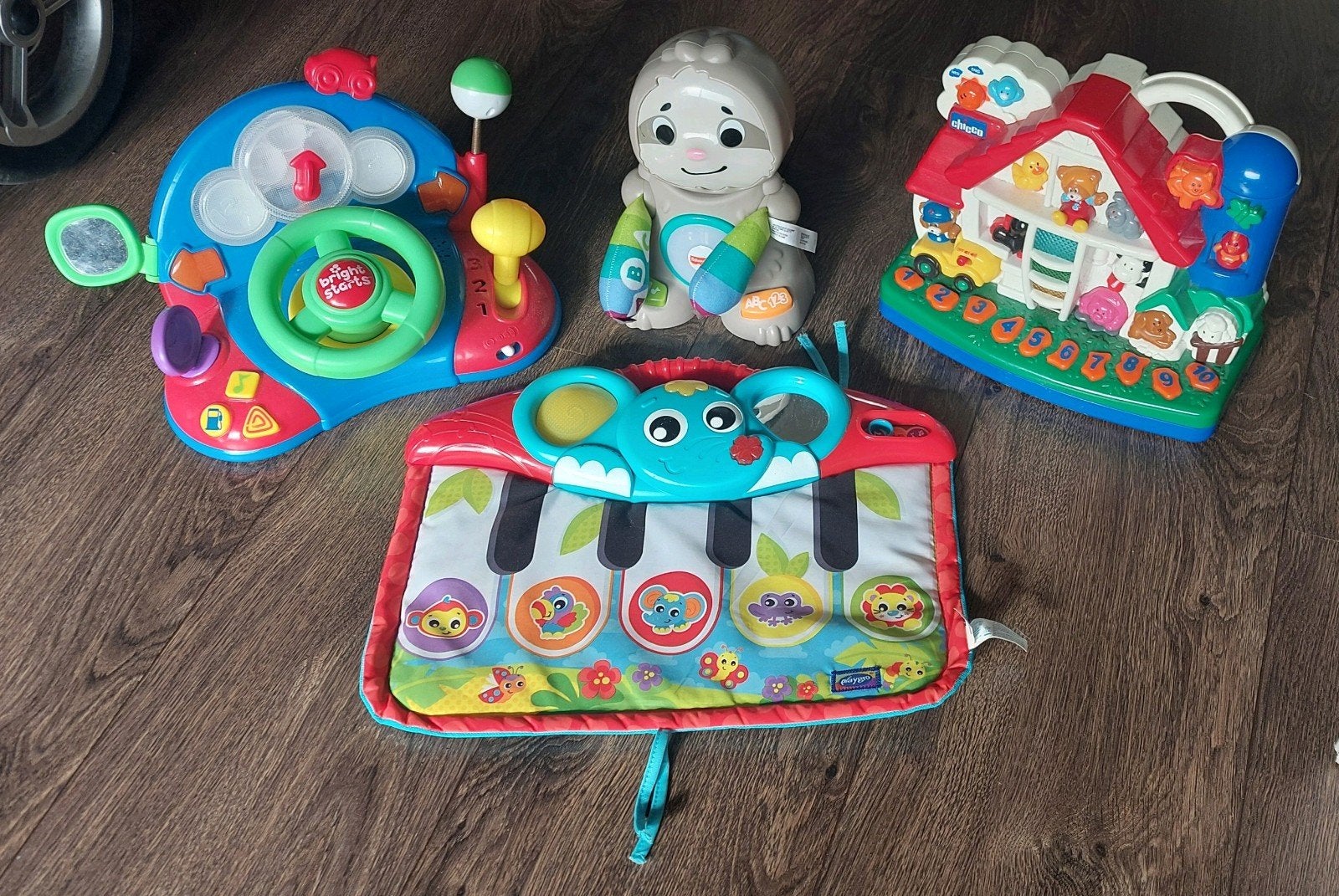 Diverse baby speeltjes: Fisher-Price, Chicco, Bright Starts, Ophalen, Gebruikt, Overige typen, Met licht