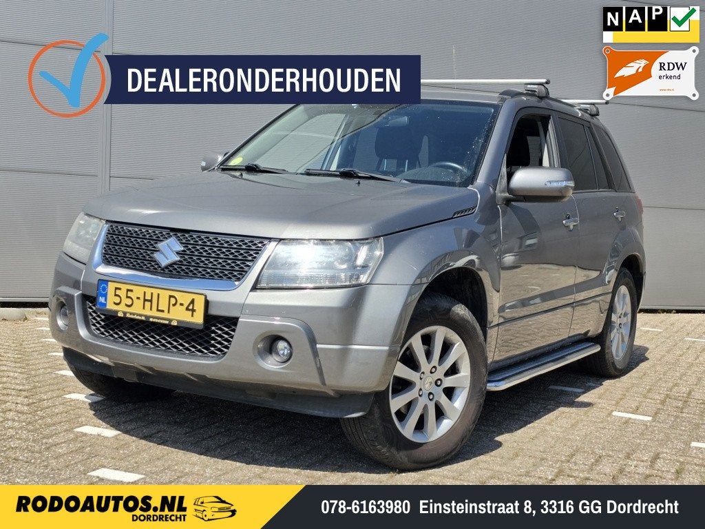 Suzuki Grand Vitara 2.0-16V Exclusive 4x4 Airco/Cruise ✅, 4 cilinders, 1850 kg, Grand Vitara, Origineel Nederlands