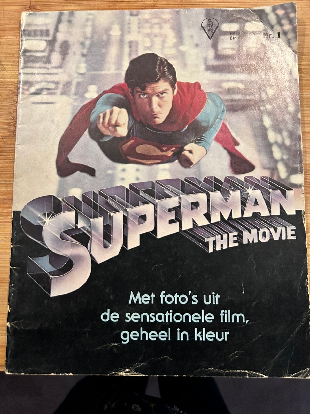 Boek over de film superman, Ophalen of Verzenden, Gelezen