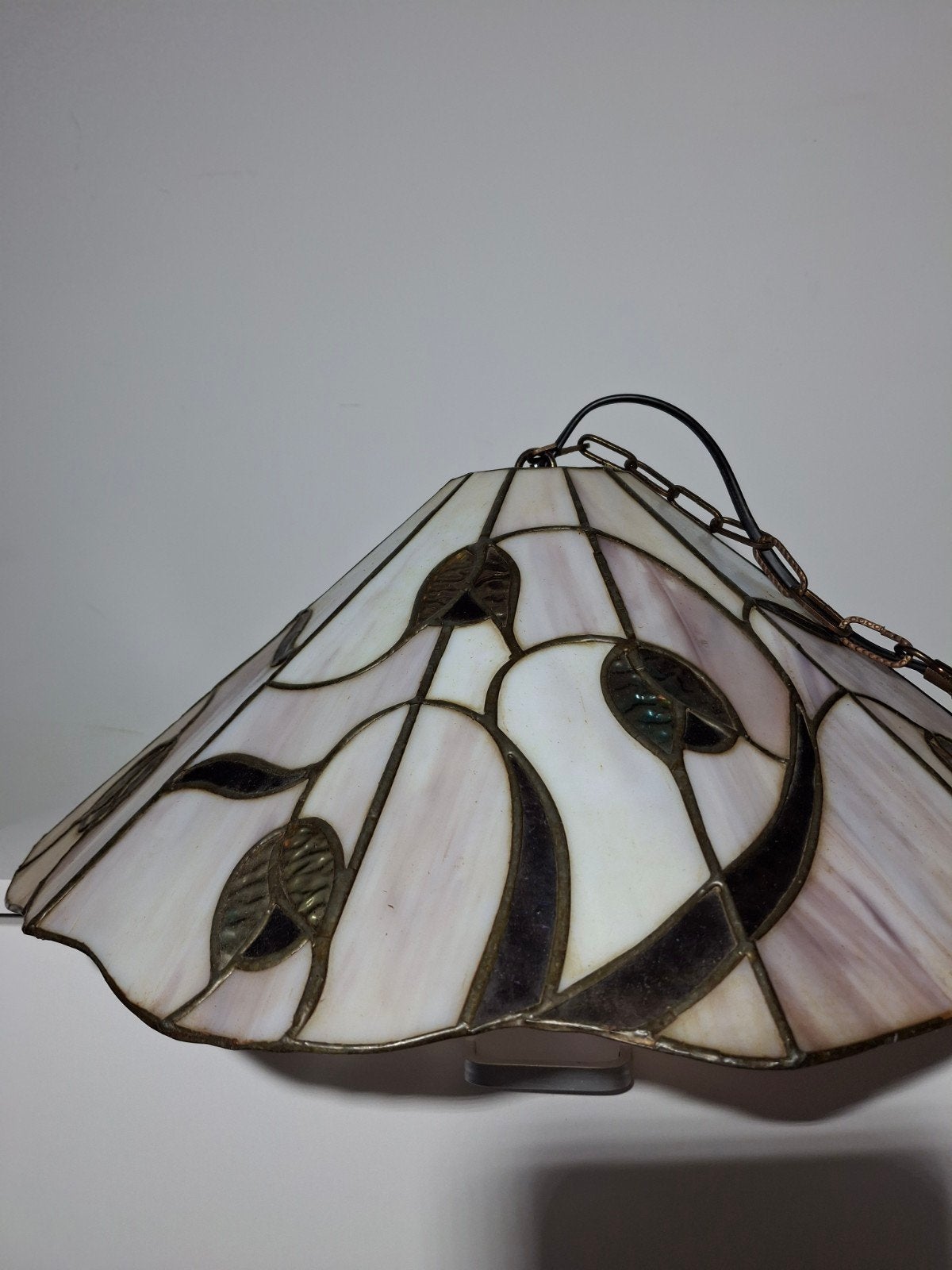 Tiffany Stijl Hanglamp - Art Nouveau Design, Antiek en Kunst, Ophalen of Verzenden