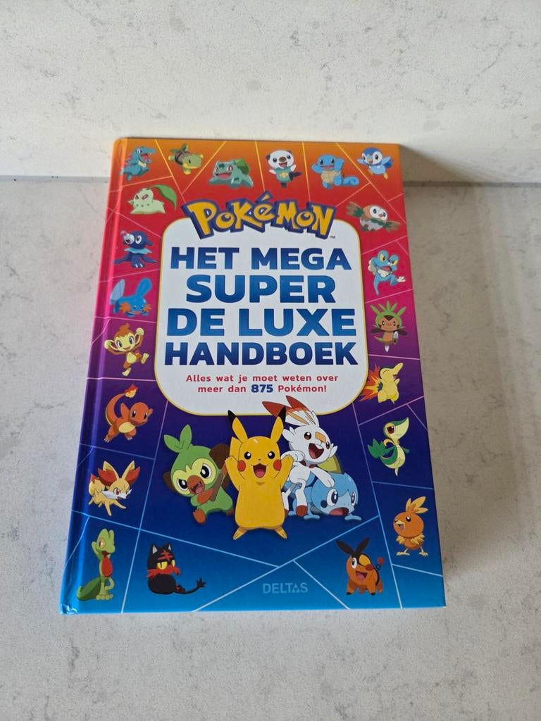Pokemon - Het mega super de luxe handboek, Ophalen of Verzenden, Zo goed als nieuw