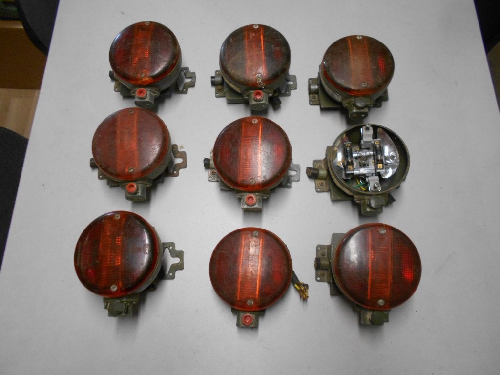 Verlichting Daf YA66 achterlichten YA 66 met zijstopcontact, Ophalen of Verzenden, Landmacht, Nederland