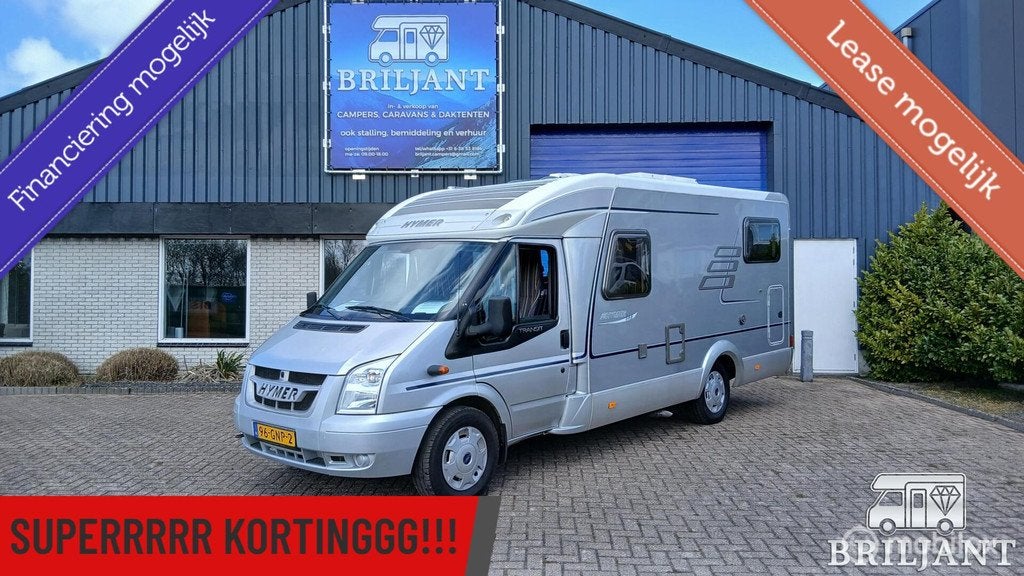 Hymer HV 562.. 2008 enkele bedden, Caravans en Kamperen, Campers, Afzuigkap, Ringverwarming, Kluisje, 6 tot 7 meter