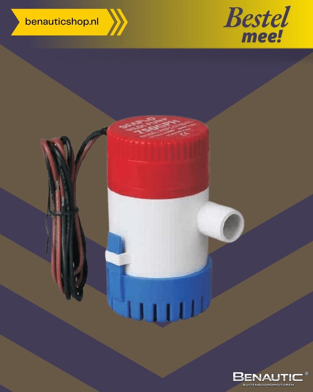 Accessoire Seaflo SFBP1-G500-01 bilgepomp, -, -, Nieuw, Ophalen of Verzenden