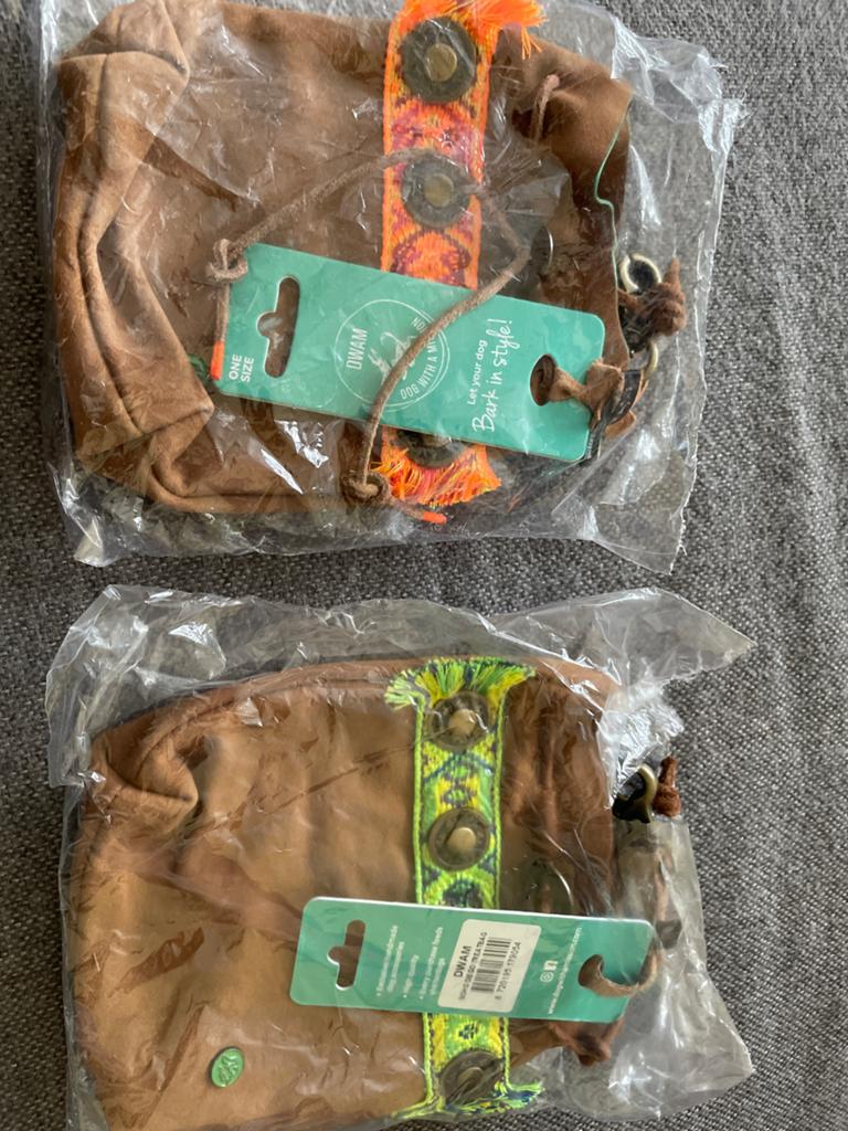 Dog with a mission beloningsbuidel oranje en groen nieuw, Ophalen of Verzenden, Zo goed als nieuw