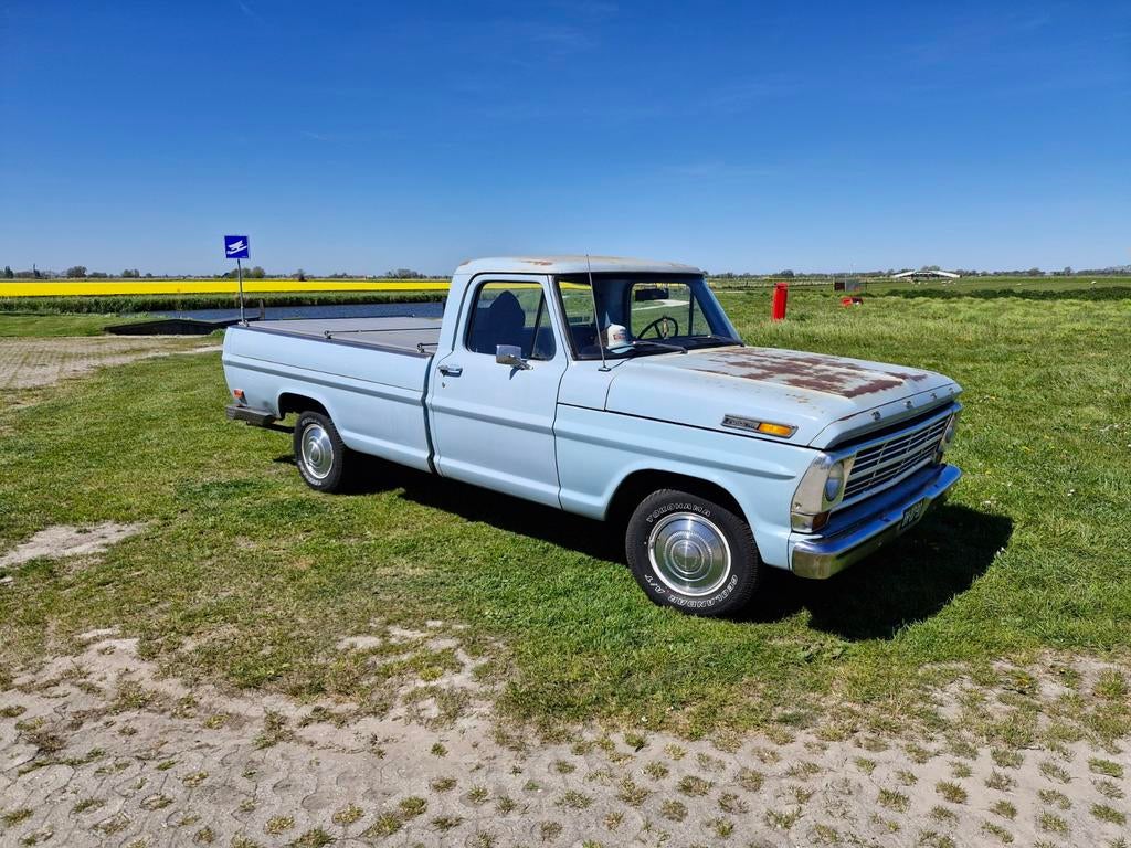 Ford F100 pick-up belastingvrij oldtimer 8-cilinder, Achterwielaandrijving, 5000 cc, 8 cilinders, Overige carrosserieën