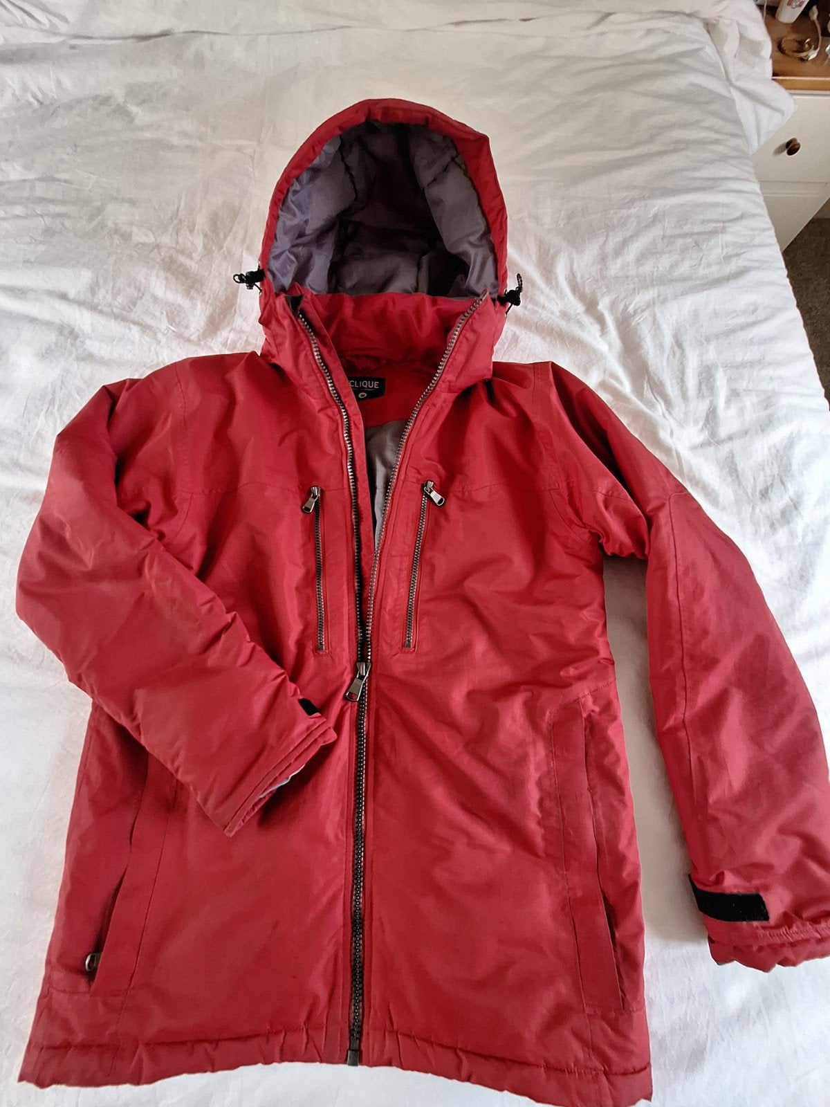 Winterjas voor de opleiding lifestyle, sport & bewegen mt M, Kleding | Heren, Ophalen of Verzenden, Zo goed als nieuw, Rood, Algemeen
