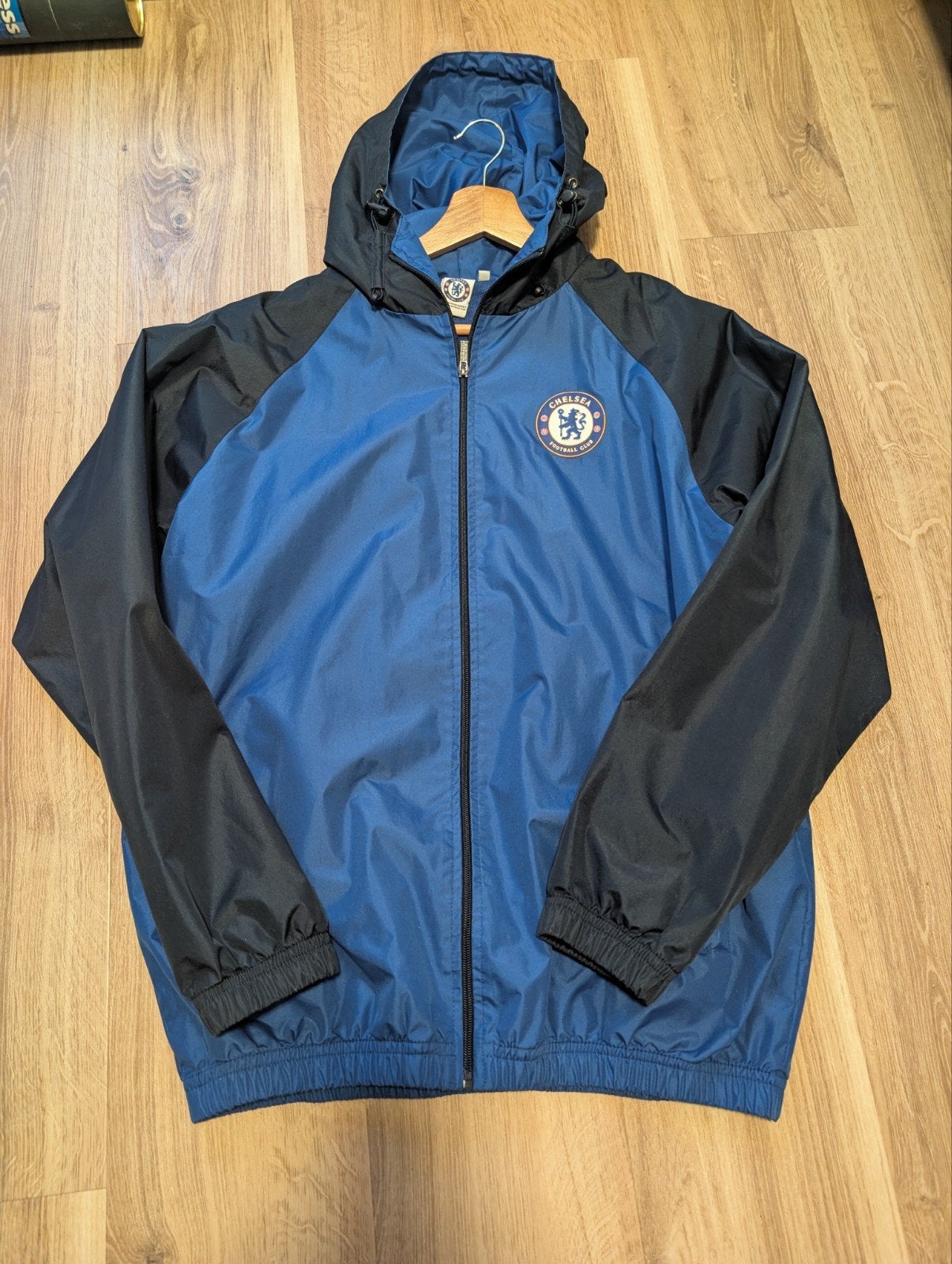 Chelsea FC Windjack - Maat L, Maat 52/54 (L), Blauw, Ophalen of Verzenden, Zo goed als nieuw