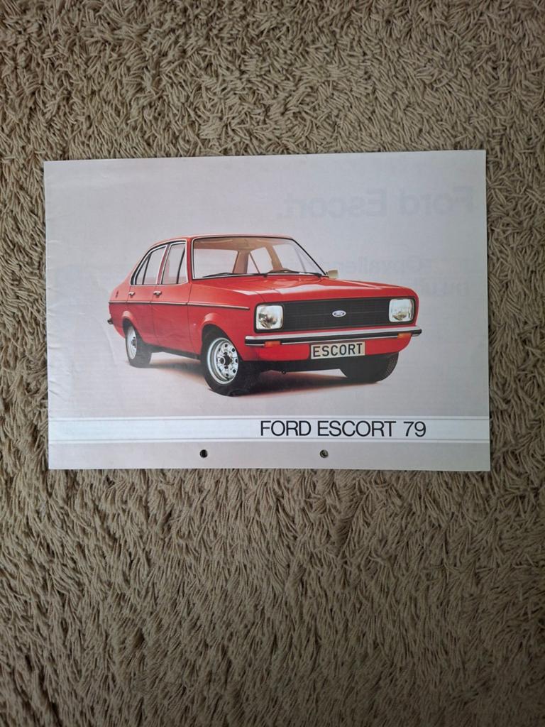 Autofolder Ford Escort mk2, Verzenden, Ford