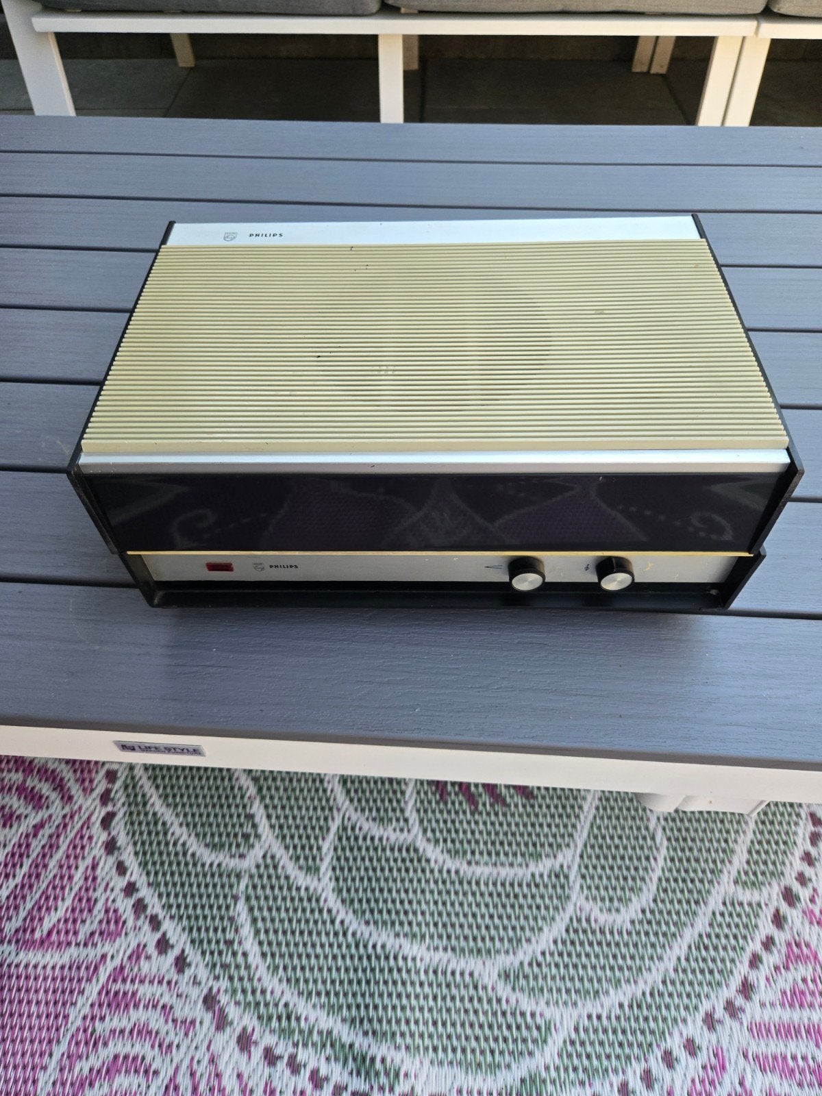 Vintage Philips Platenspeler - Draagbaar en Compleet, Ophalen of Verzenden, Gebruikt, Platenspeler, Philips