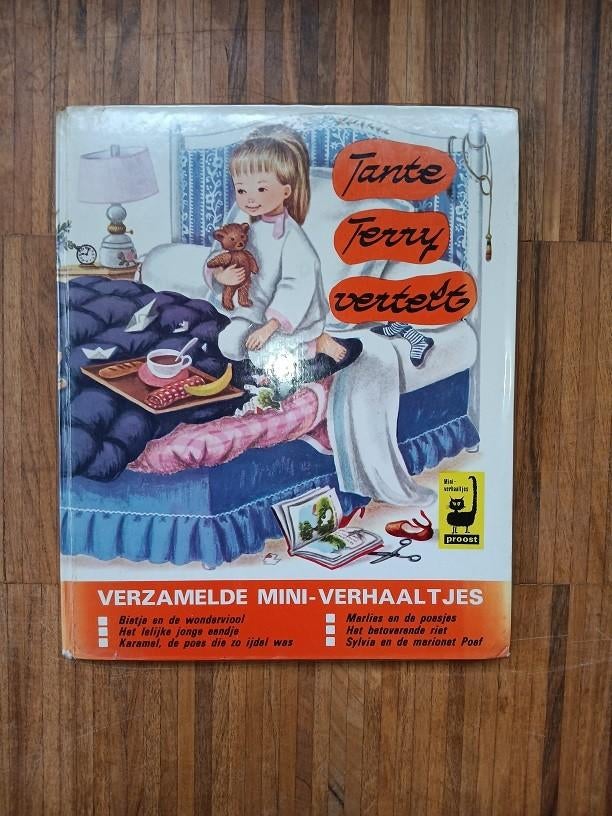 Boek Tante Terry vertelt uit 1967. Gesigneerd, Ophalen of Verzenden, Zo goed als nieuw, Fictie algemeen, Voorleesboek