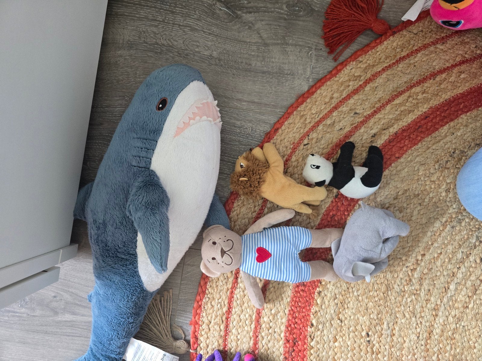 Leuke knuffels van IKEA - Blåhaj haai, beer, leeuw en panda, IKEA, Beer, Blauw, Ophalen of Verzenden