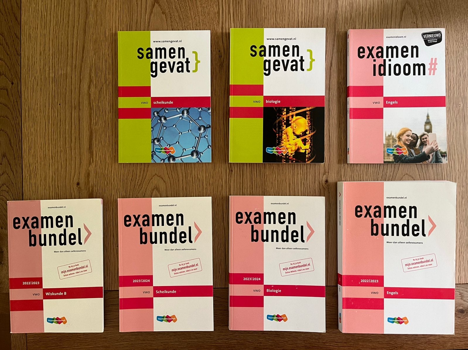 Examenbundels en Samengevat VWO (natuur en gezondheid), Boeken, Schoolboeken, Ophalen of Verzenden, Zo goed als nieuw, VWO, Overige vakken