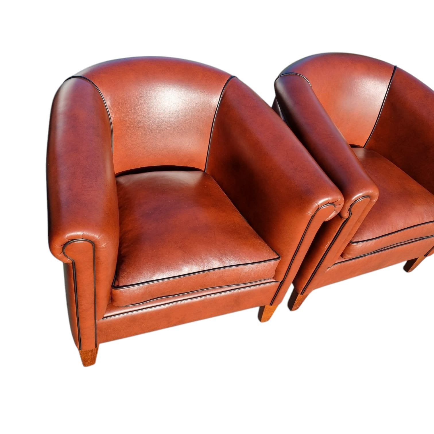 2x Chesterfield club fauteuil NIEUWSTAAT + BEZORGING GRATIS, ., Chesterfield, Ophalen of Verzenden, Zo goed als nieuw