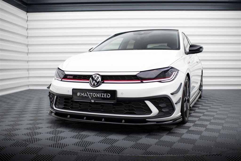 Maxton Design Spoiler Voor Volkswagen Polo GTI MK6 Facelift, Auto diversen, Tuning en Styling, Verzenden, Automotive Parts, A.parts@hotmail.nl