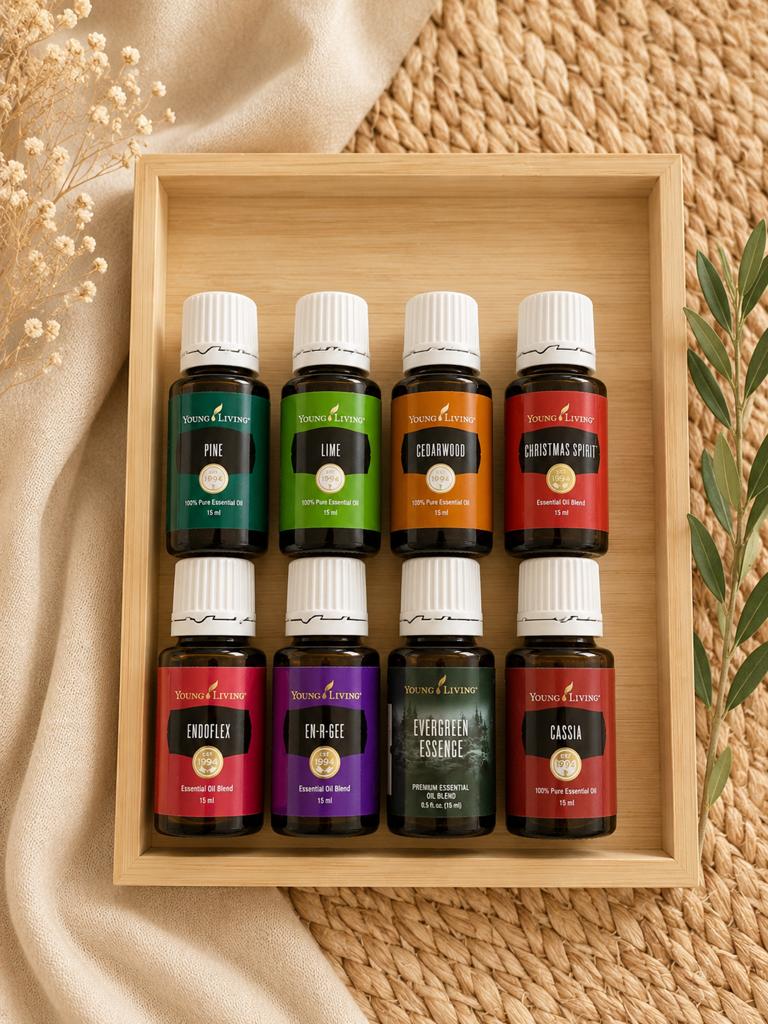 Young Living etherische essentiële oliën set Nieuw!, Ophalen of Verzenden, Nieuw