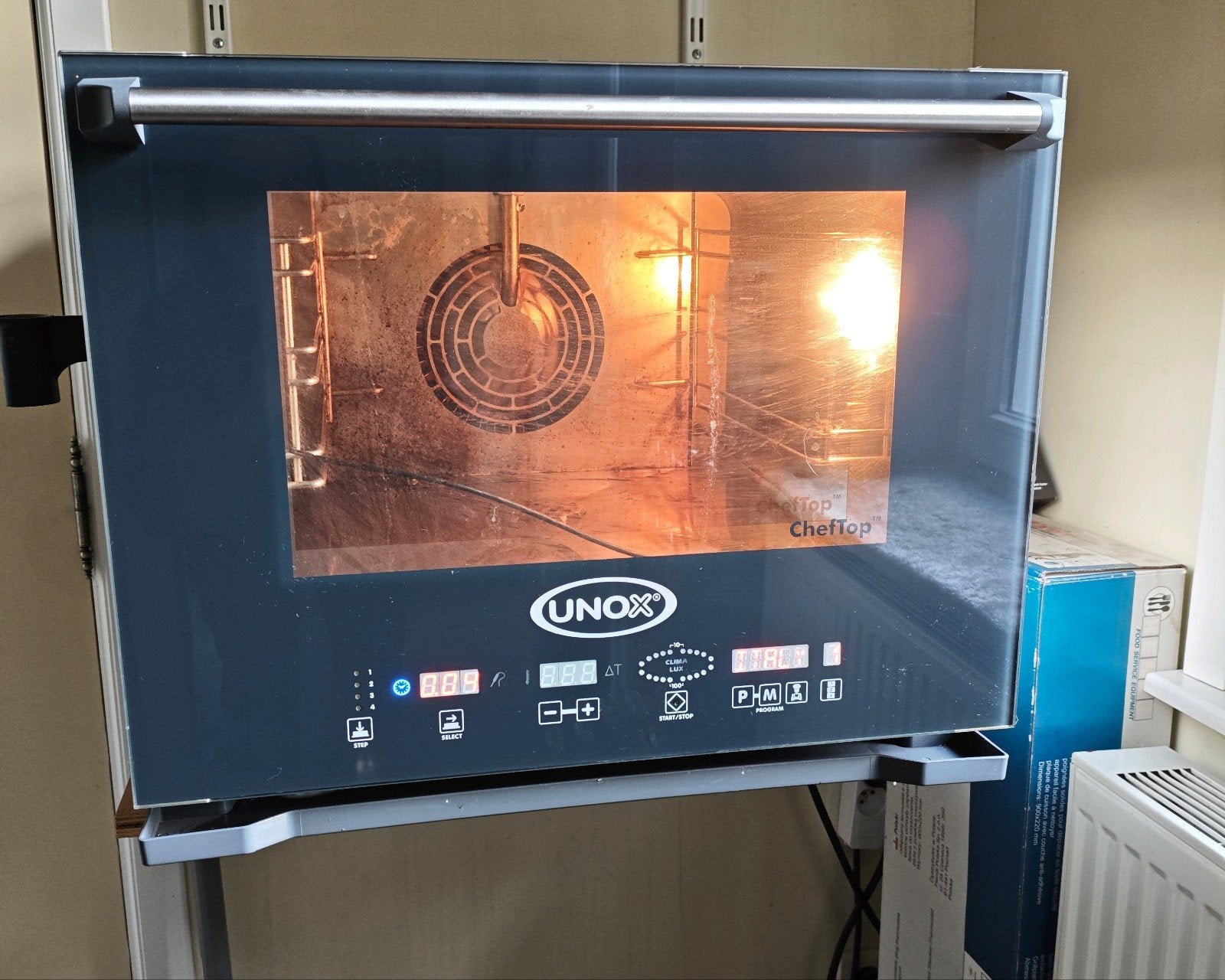 Unox Cheftop XVC054 combi-steamer - 3x GN 2/3, Ophalen, Minder dan 45 cm, Gebruikt, Overige merken