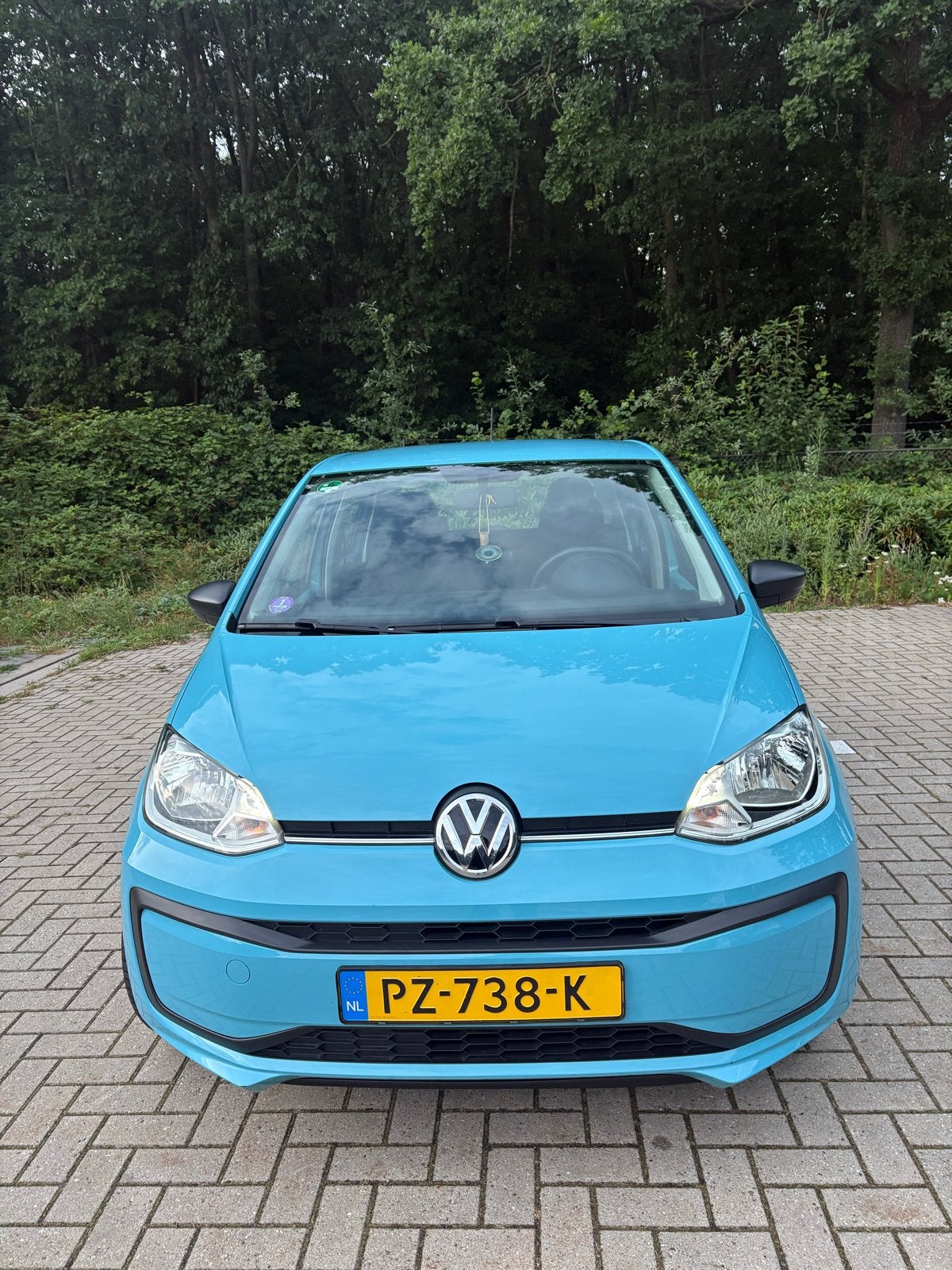 Volkswagen up! 1.0 44KW 5-Deurs 2017 Blauw, Auto's, Voorwielaandrijving, Euro 5, Stof, Origineel Nederlands
