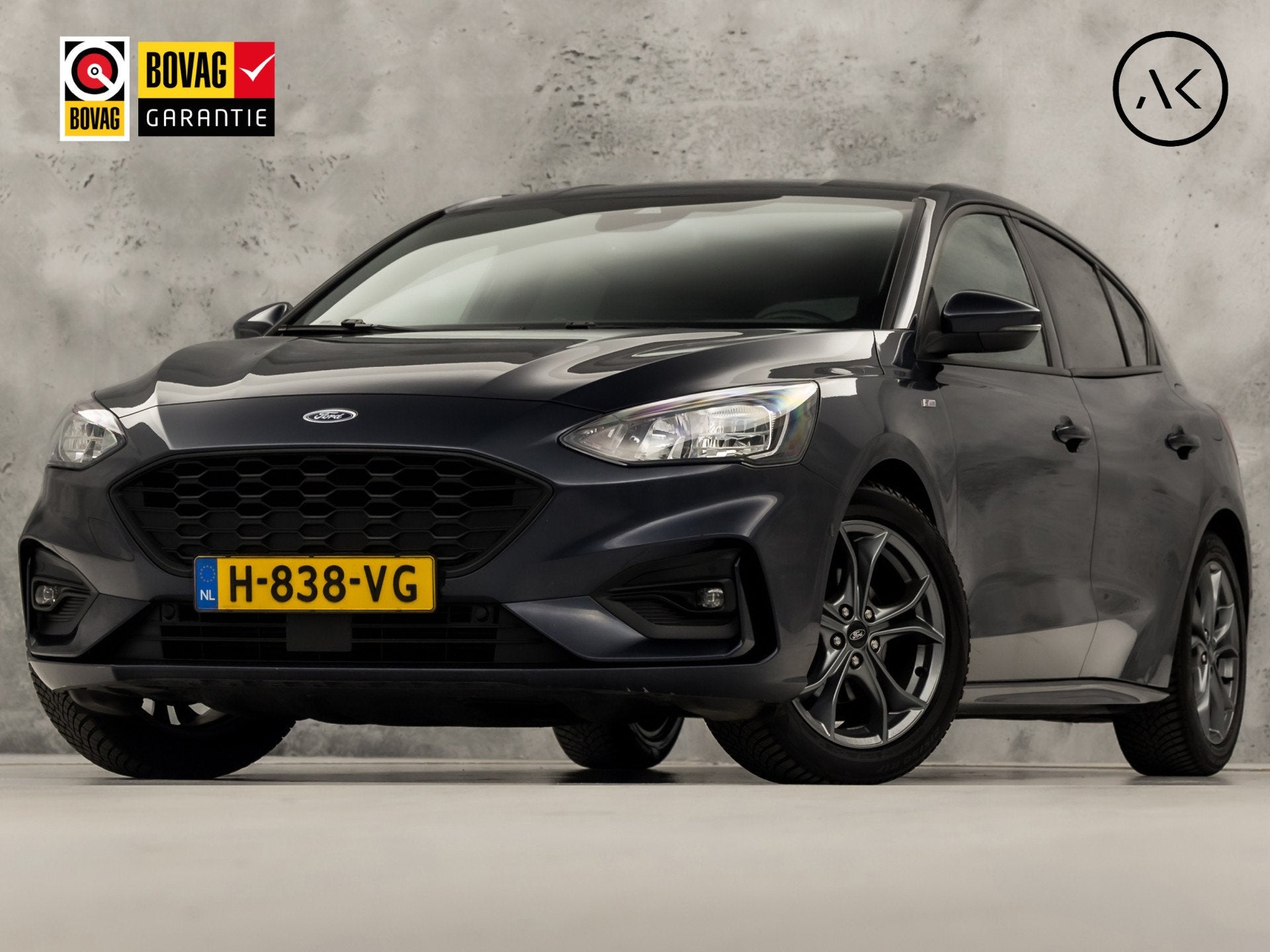 Ford Focus 1.0 EcoBoost ST Line X Sport 125Pk (APPLE CARPLAY, 12 maanden, Gebruikt, Blauw, Automatische klimaatregeling