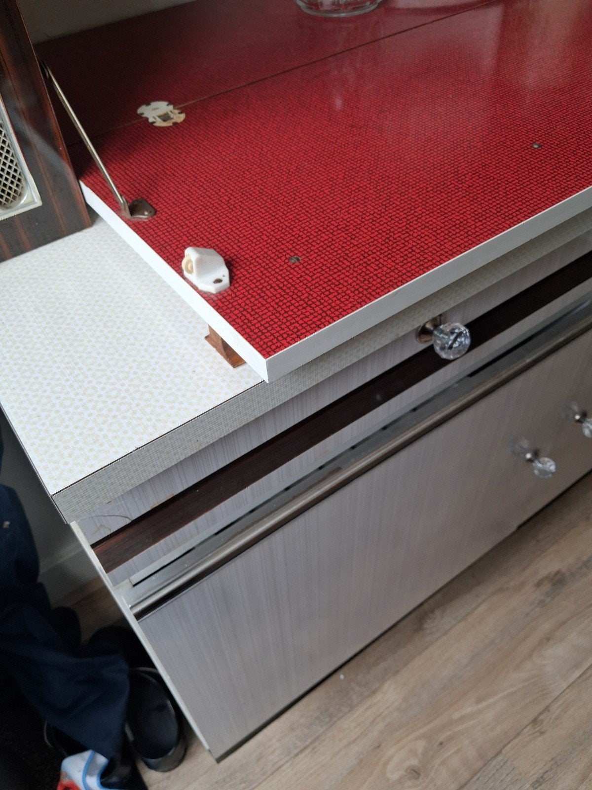 vintage/Formica/Bruynzeel?/Kast/Keuken, Ophalen