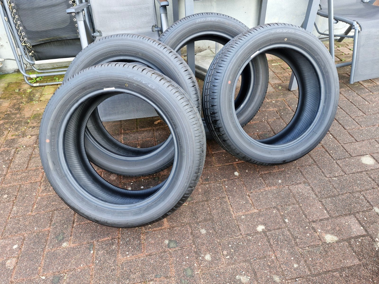 Zomerbanden 215=55=18 Toyo  Nieuw, Auto-onderdelen, Banden en Velgen, Ophalen, 18 inch, 215 mm, Nieuw