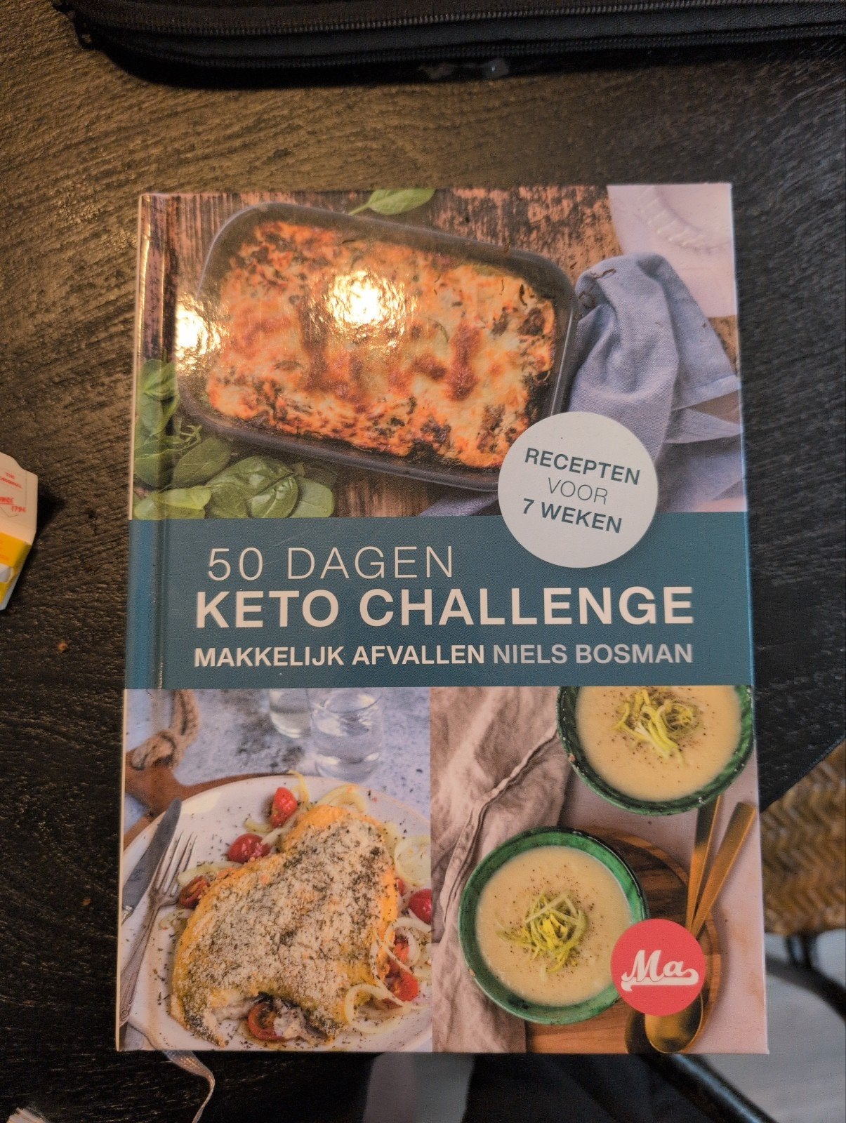 50 Dagen Keto Challenge: Makkelijk Afvallen - Niels Bosman, Ophalen of Verzenden, Zo goed als nieuw, Niels Bosman, Gezond koken