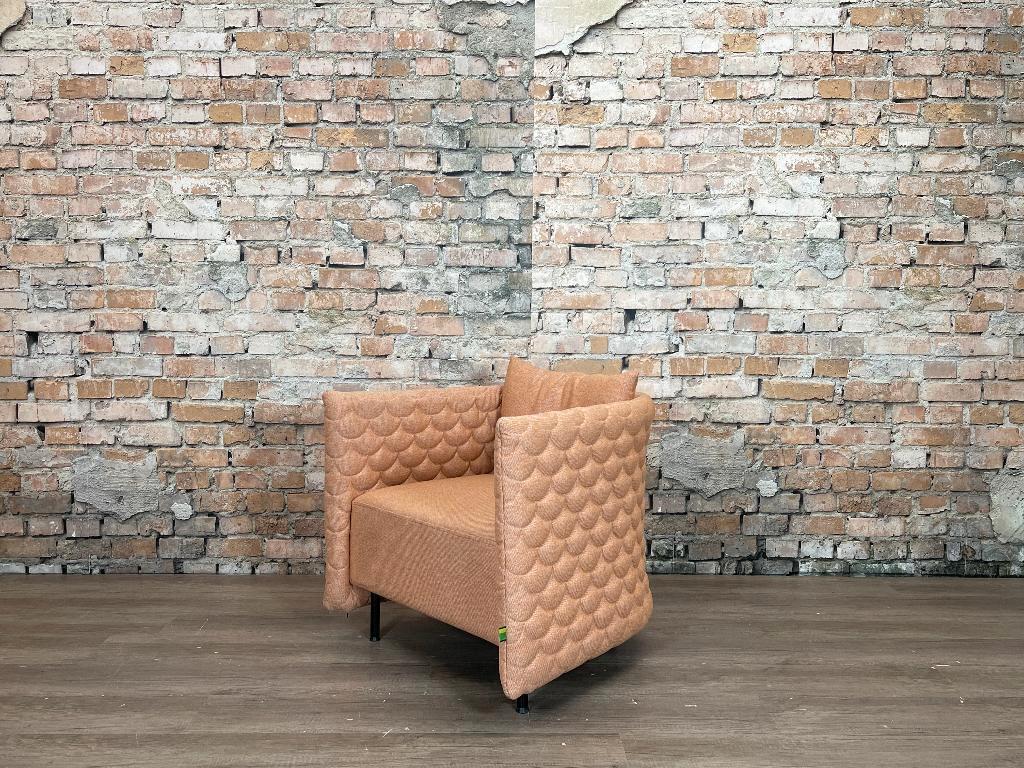 Naughtone Cloud Plain zalm bij TheReSales, Huis en Inrichting, Fauteuils, Ophalen, Minder dan 75 cm, Design, Zo goed als nieuw
