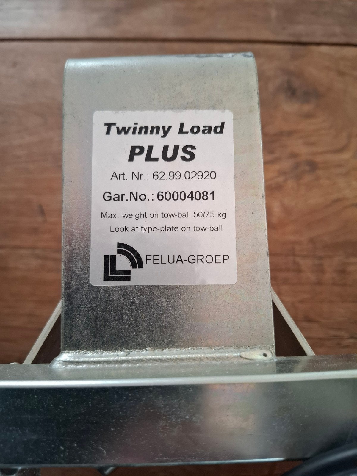Twinny Load PLUS trekhaakdrager - Gebruikt, goede staat, Auto diversen, Ophalen of Verzenden, 2 fietsen, Gebruikt, Trekhaakdrager
