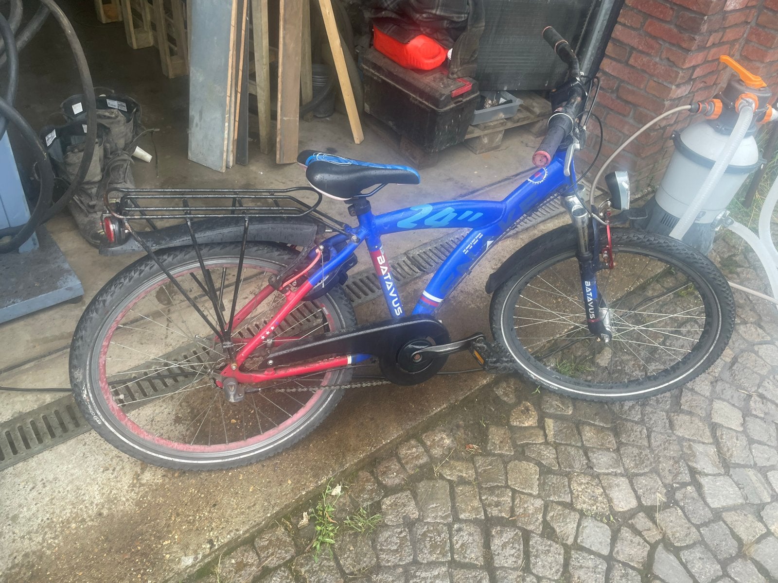 Batavus kinderfiets 24 inch - Stoere jongensfiets, Ophalen, Gebruikt, Velgrem, Versnellingen