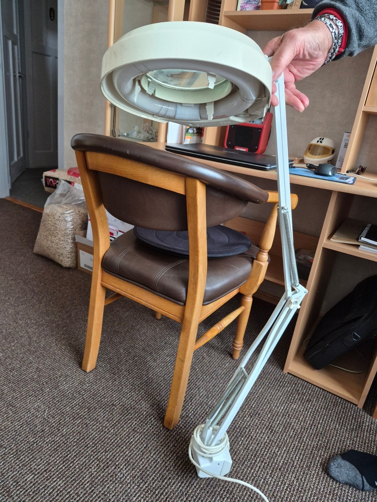 Loeplamp, Ophalen, Gebruikt, Loeplamp