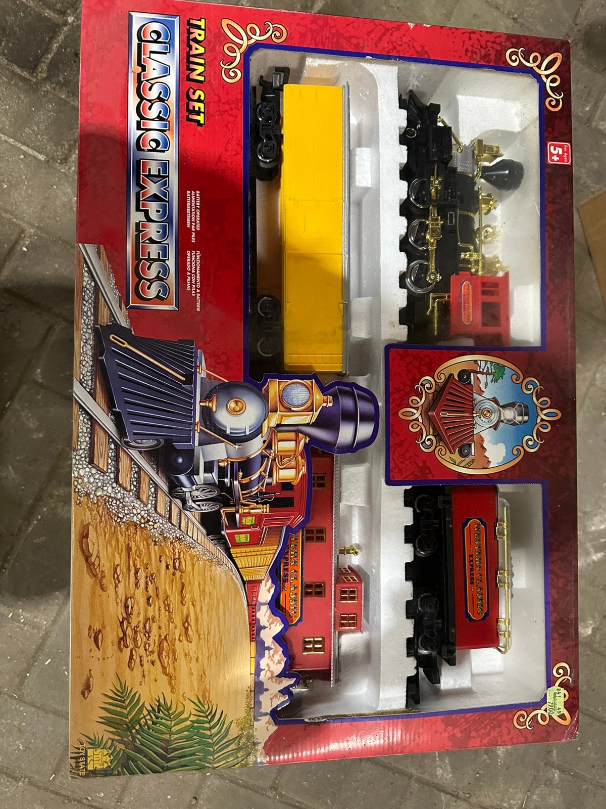 Kersttrein, Ophalen of Verzenden, Zo goed als nieuw