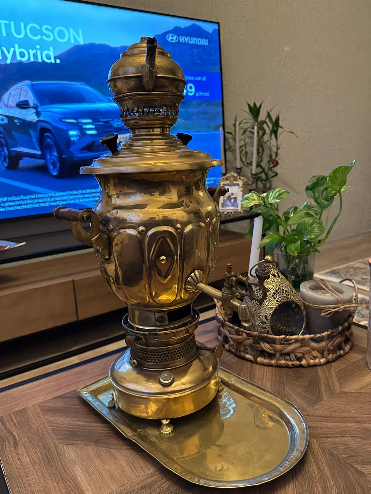 Samovar, Antiek en Kunst, Ophalen, Koper of Brons