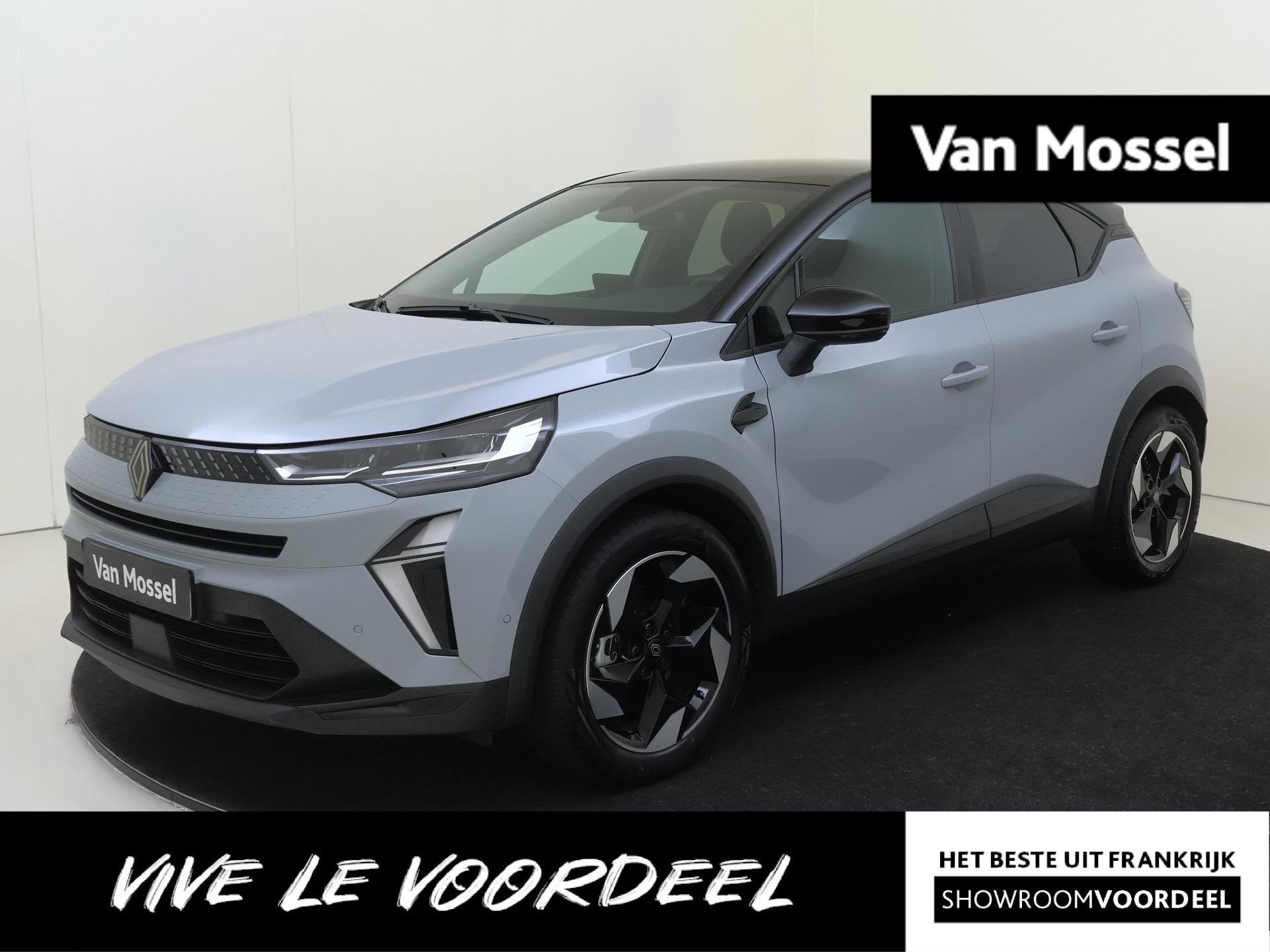Renault Captur 1.8 E-Tech full hybrid 160 techno BTW| Automa, Auto's, 12 maanden, 4 cilinders, Leder en Stof, 23 km/l
