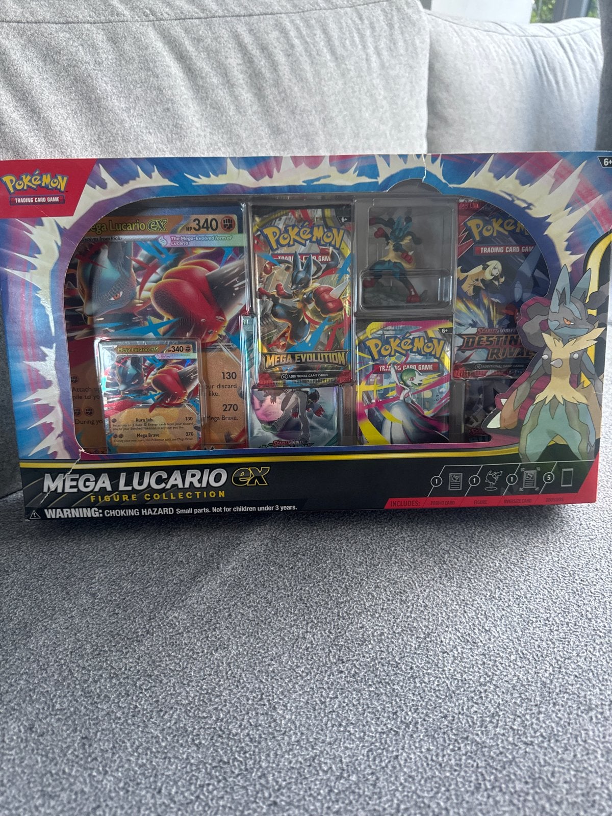 Pokémon Mega Lucario EX Figure Collection Box, Ophalen of Verzenden, Nieuw, Overige typen
