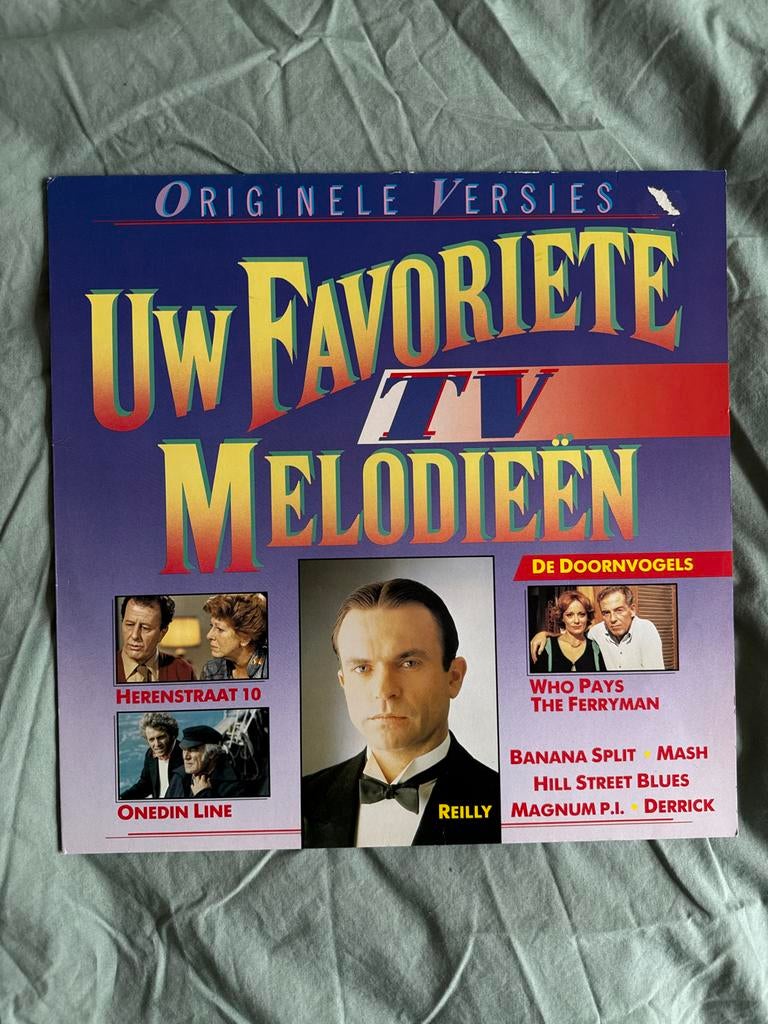 Uw Favoriete TV Melodieën LP, Ophalen, Gebruikt, 1980 - 1989, Fotohoes