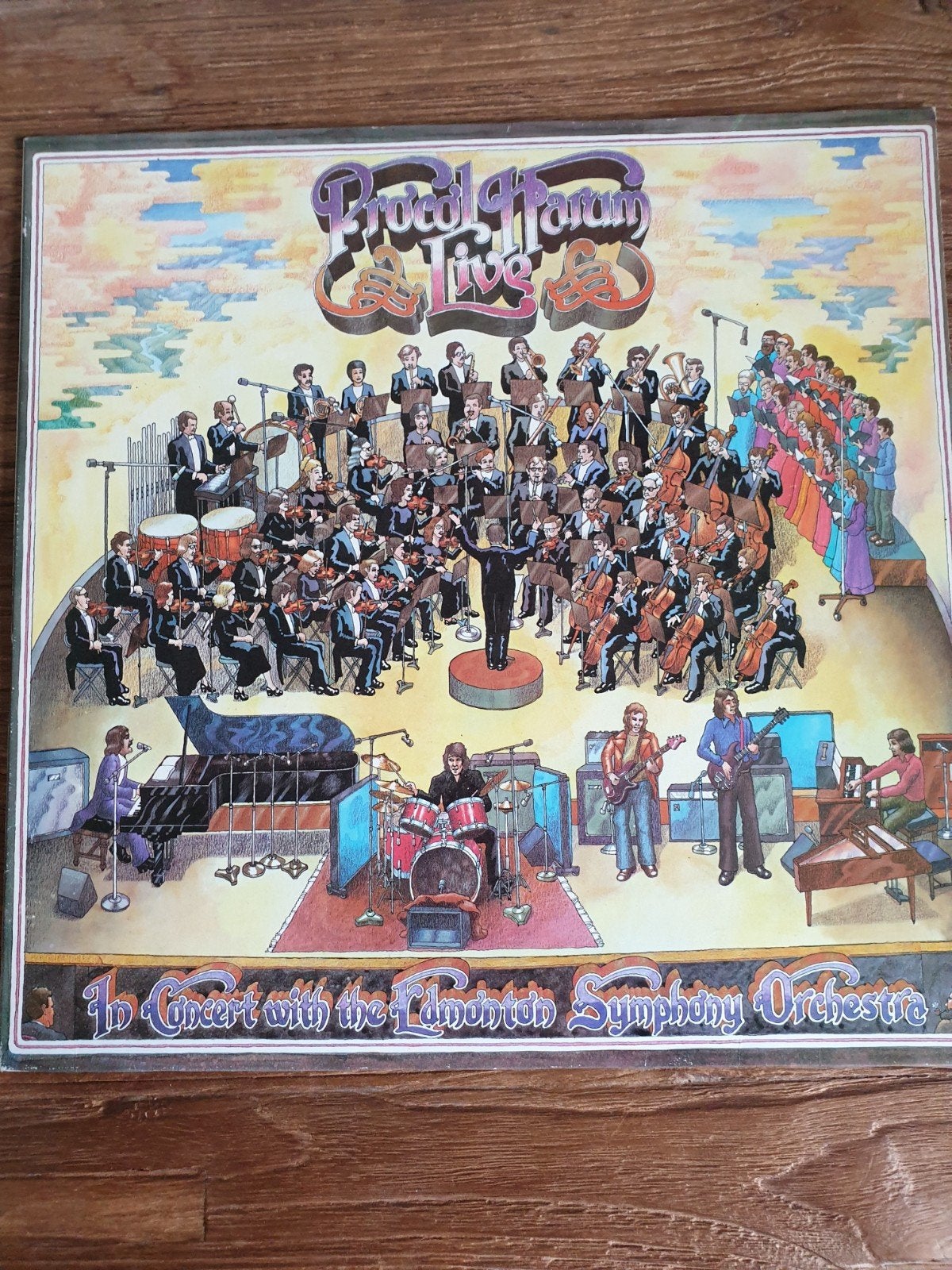 Procol Harum Live LP, LP, Rock, Gebruikt, Originele persing