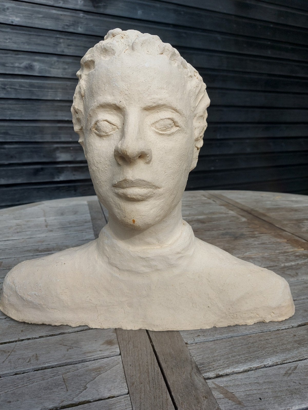 Unieke handgemaakte buste van jonge vrouw, Ophalen, Buste, Handgemaakt, 20 - 50 cm