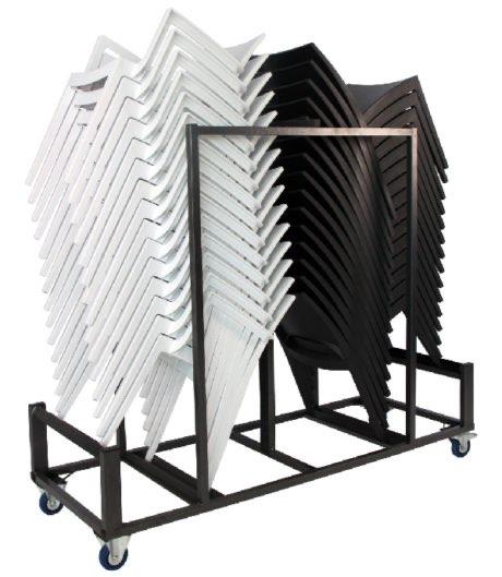 Te Koop 5x Universele transportkar voor 40 stapelstoelen, Ophalen, Gebruikt, Meubilair