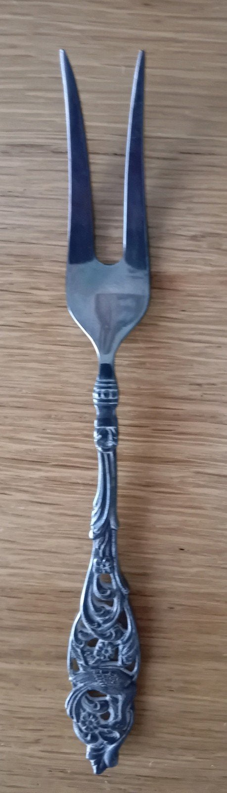 Vintage Gero Zilver Zwaar Verzilverd vorkje, Ophalen of Verzenden
