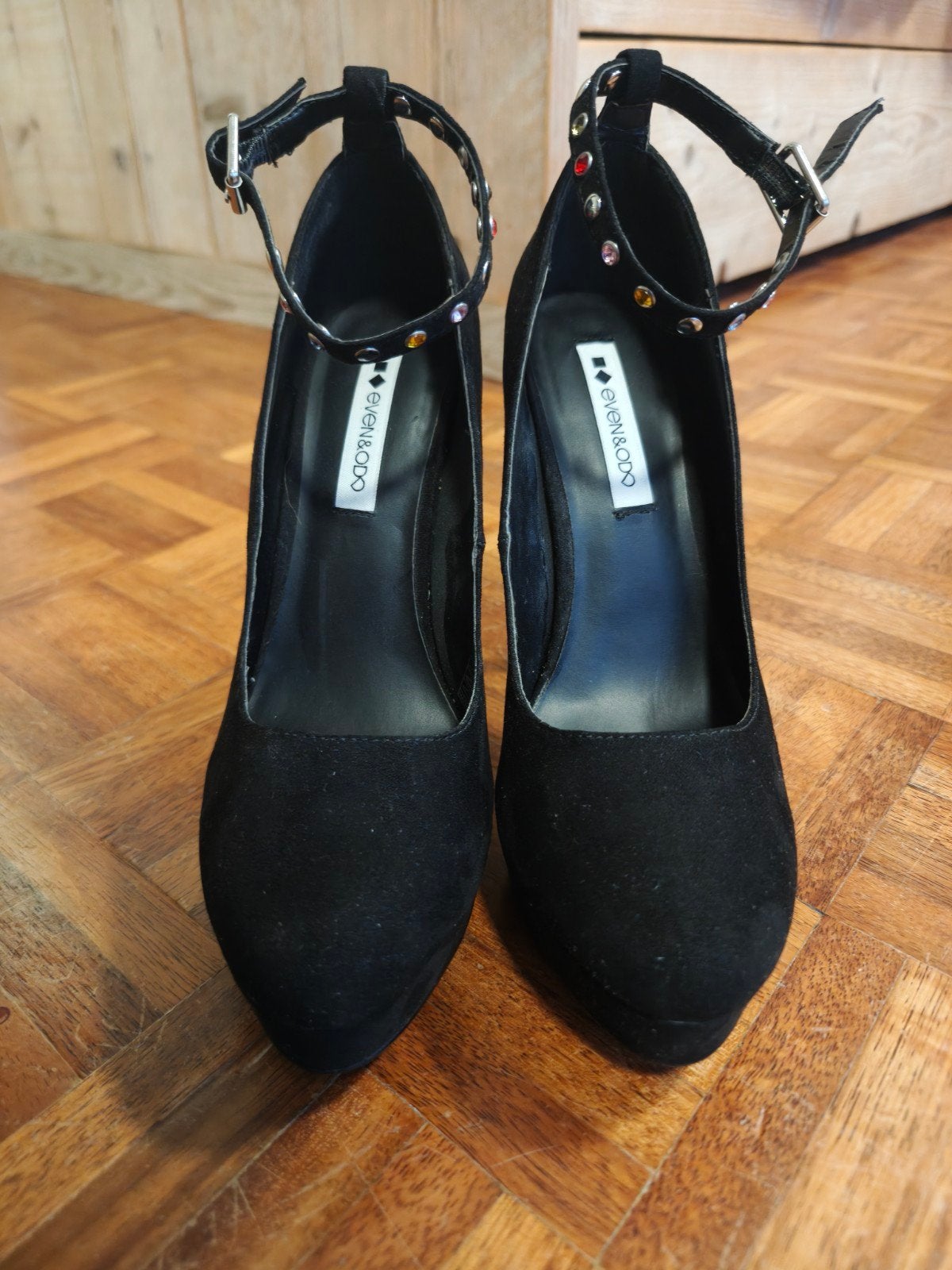 Zwarte Even&Odd Hoge Hakken Maat 37, Kleding | Dames, Zwart, Nieuw, Ophalen of Verzenden, Schoenen met hoge hakken