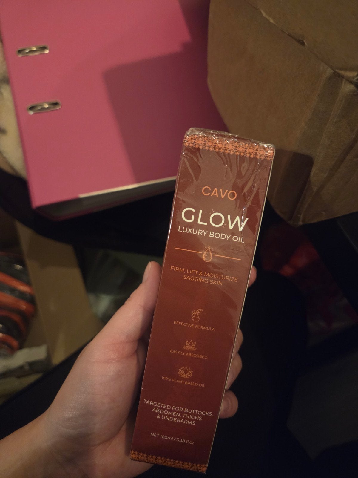 Cavo Glow Luxe Body Olie - Nieuw & Ongeopend, Ophalen of Verzenden, Nieuw, Bodylotion, Crème of Olie