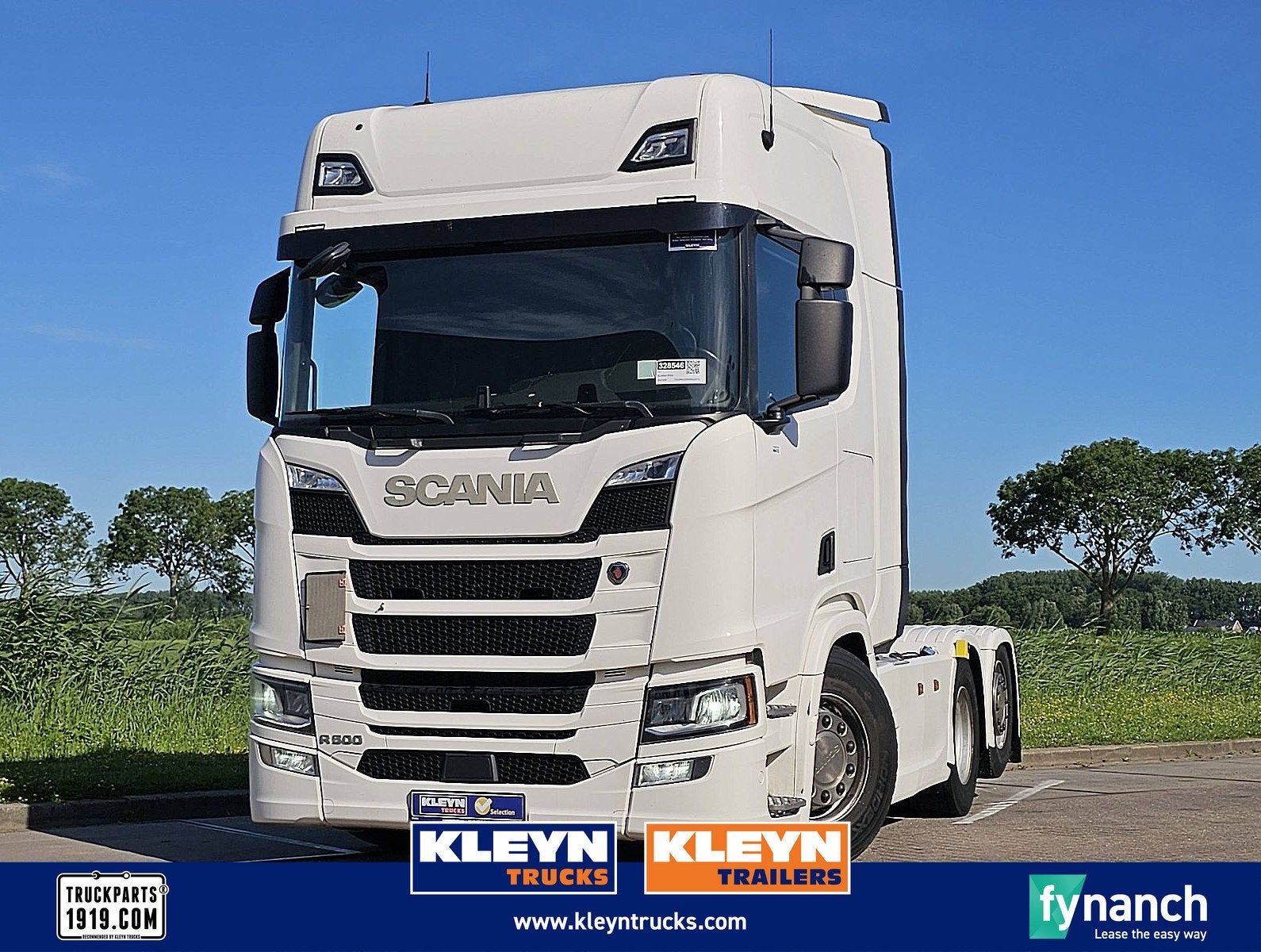 SCANIA R500 6x2*4 nb leather, Automaat, Euro 6, Scania, Wit
