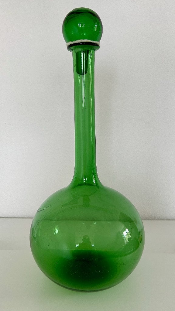 Decoratieve Fles, Ophalen, Gebruikt, 45 cm, Glas