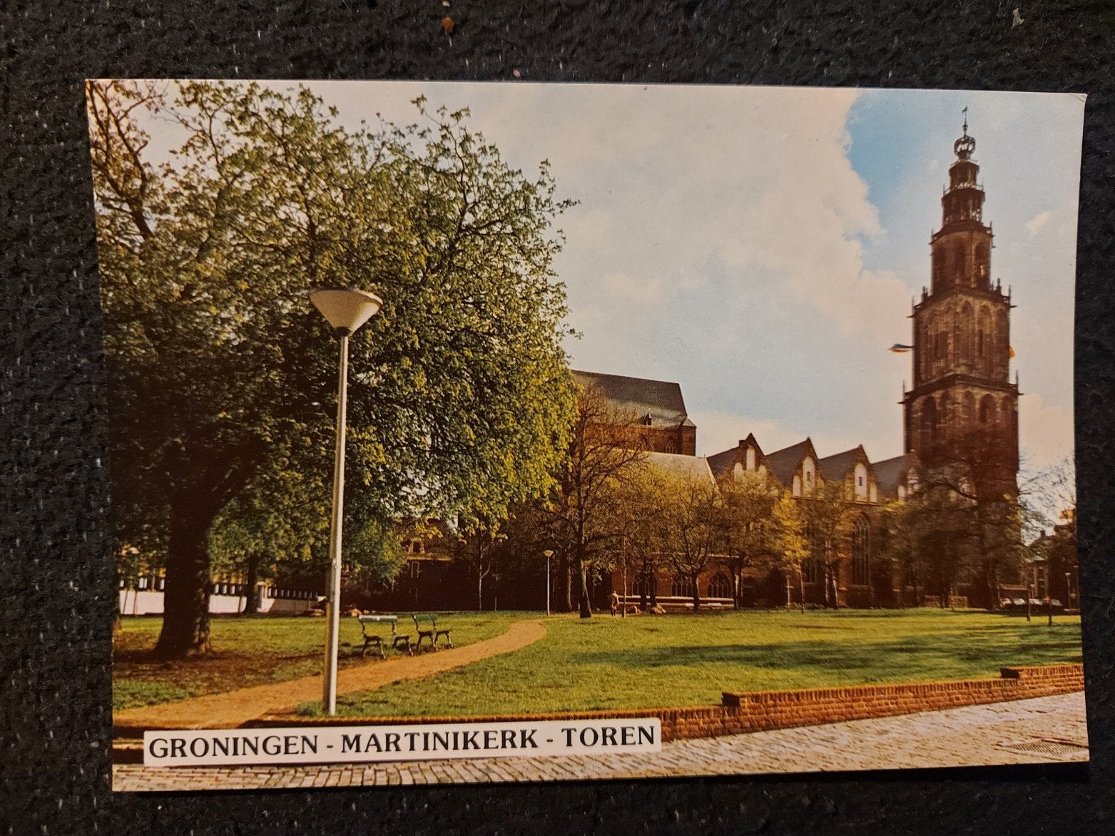 Ansichtkaart Groningen - Martinikerk - Toren, Ophalen of Verzenden, 1960 tot 1980, Ongelopen, Groningen