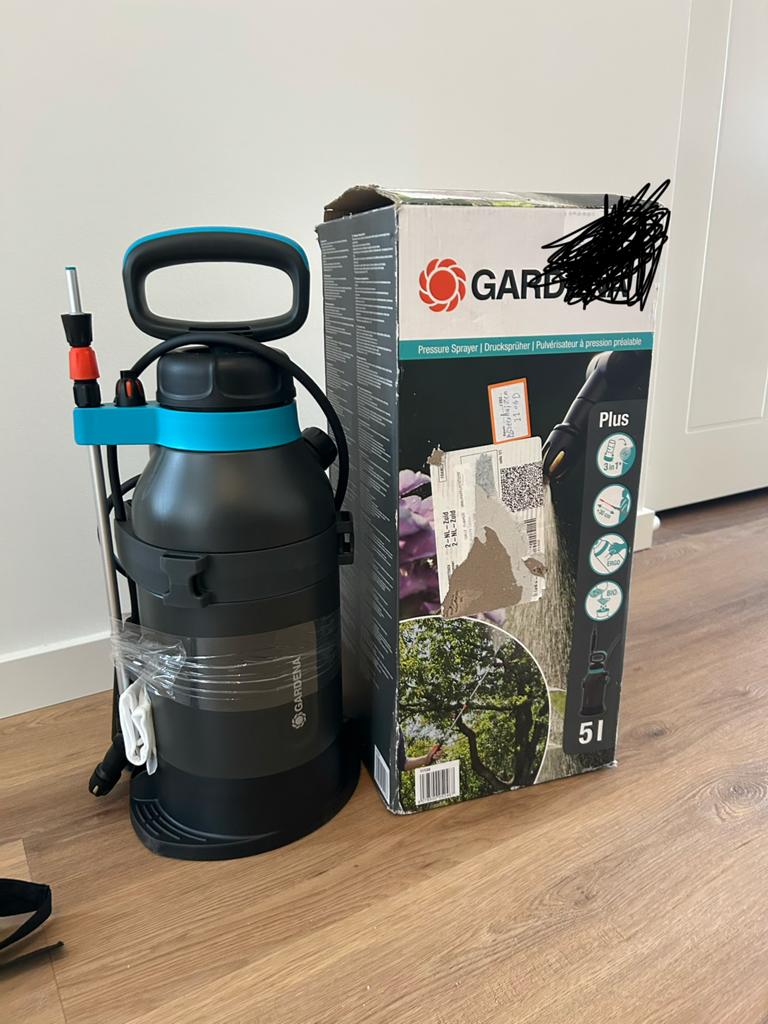 Gardena drukspuit PLUS nieuw in doos, Tuin en Terras, Bestrijdingsmiddelen, Ophalen of Verzenden, Nieuw, Onkruidbestrijding