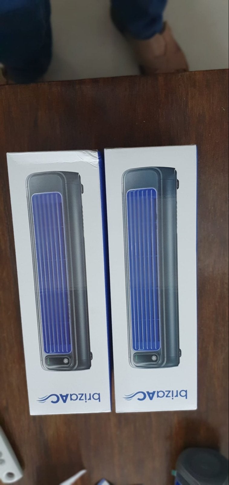 BrizaAC Draagbare USB Ventilator - Compact en Krachtig, Ophalen, Zo goed als nieuw, Tafelventilator