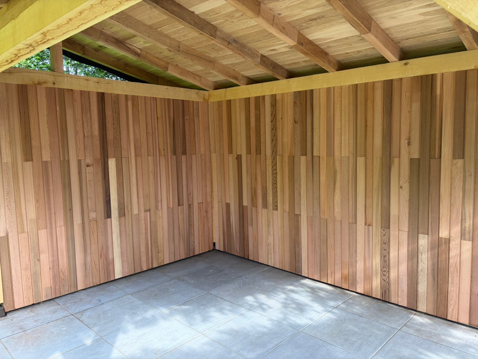 Red Cedar partij - Saunaschrootjes gevelbekleding, Ophalen, Minder dan 25 mm, Nieuw, Plank