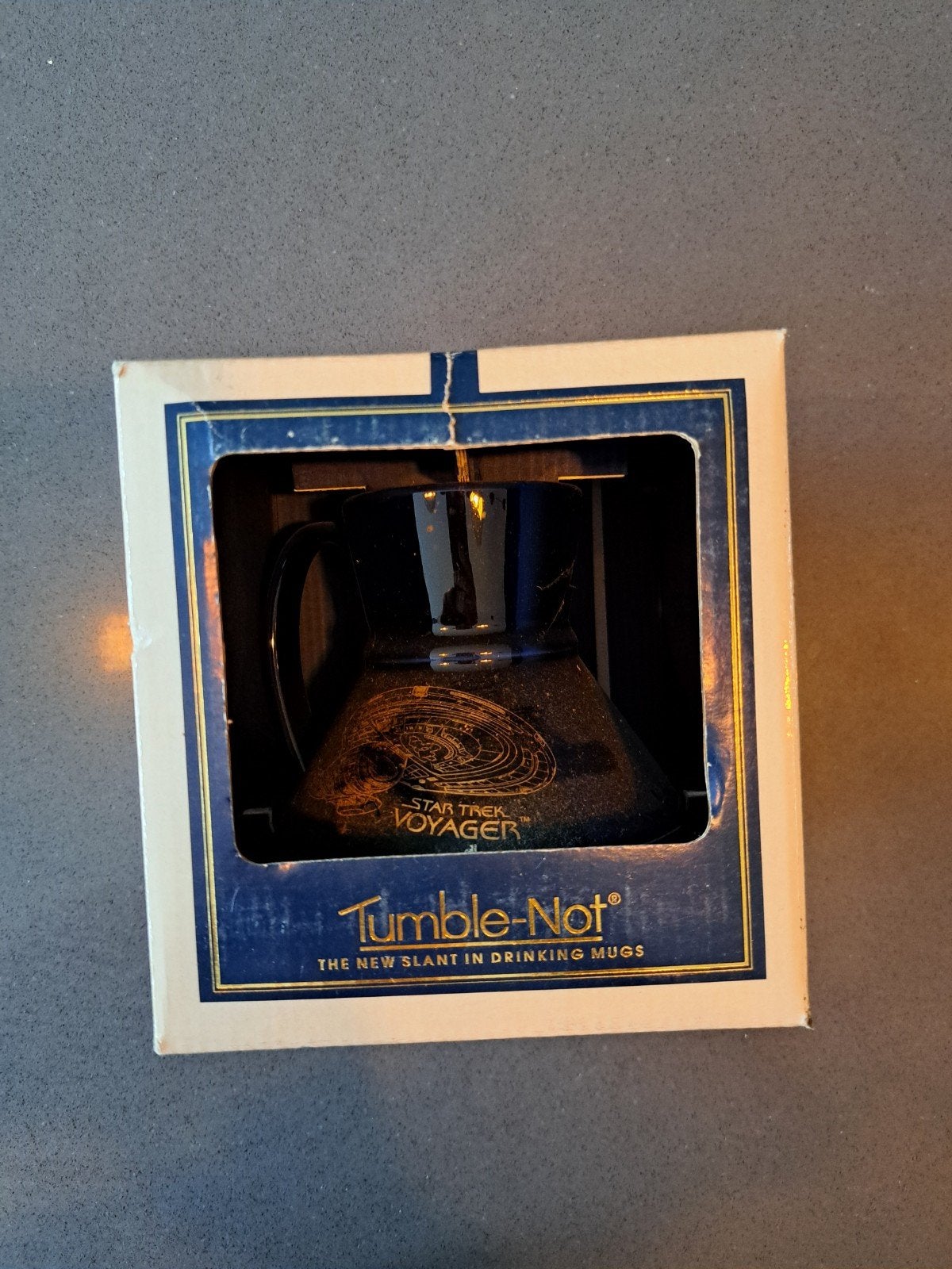 Star Trek Voyager Tumble-Not Mok - U.S.S. Enterprise, Ophalen of Verzenden, Gebruikt