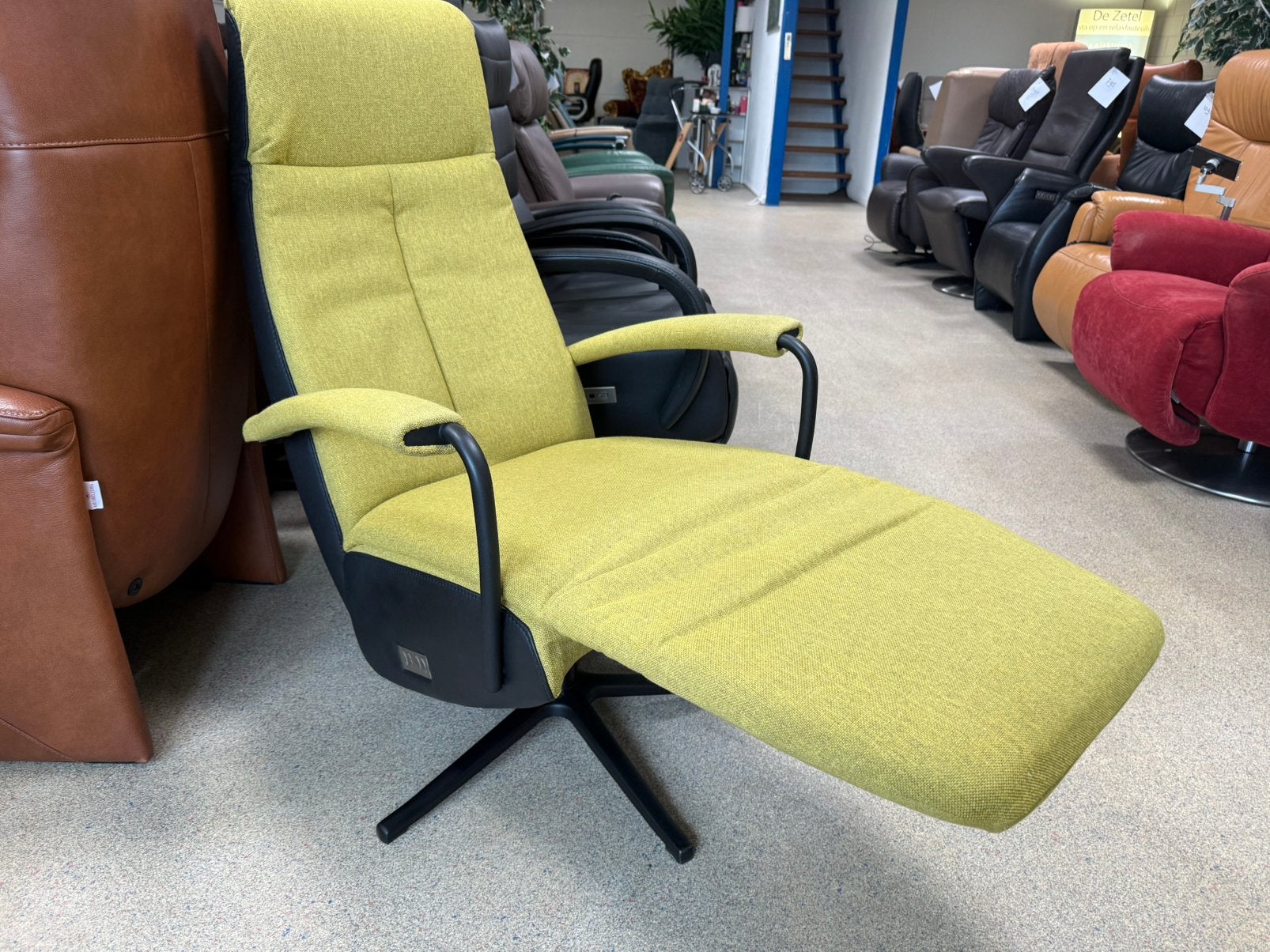 Prominent relaxfauteuil relax stoel gratis bezorging, Minder dan 75 cm, Ophalen of Verzenden, Zo goed als nieuw, Ruim 100 kort gebruikte fauteuils met garantie